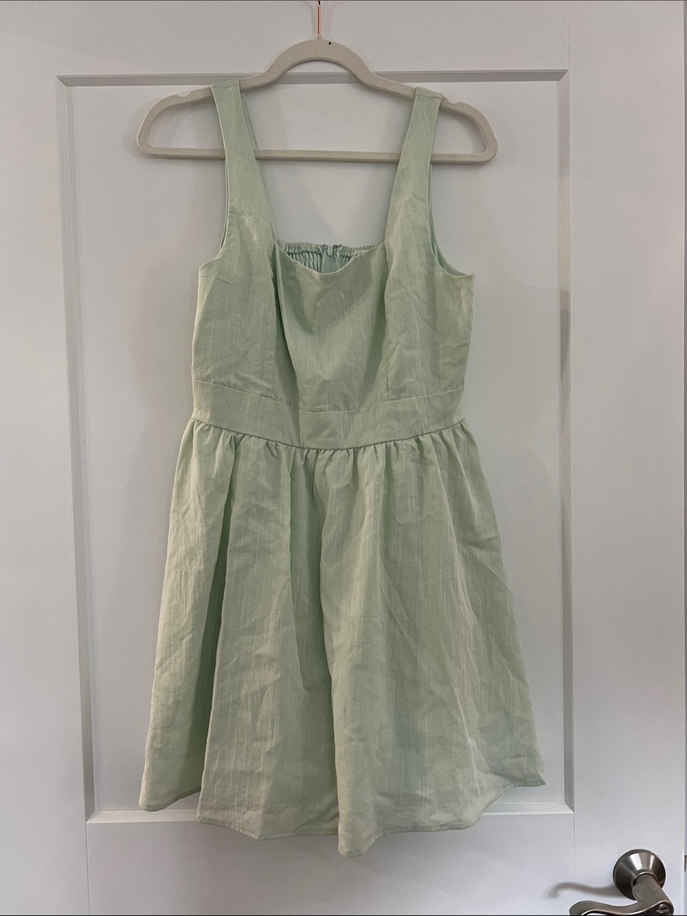 Blue Rain Mint Green Sleeveless Fit-and-Flare Dress